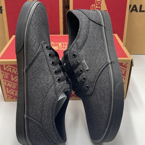 Vans Men’s Atwood
(Varsity Textile) Black/Pewter
VN0A45J9VEJ
Sneakers - Picture 7 of 16